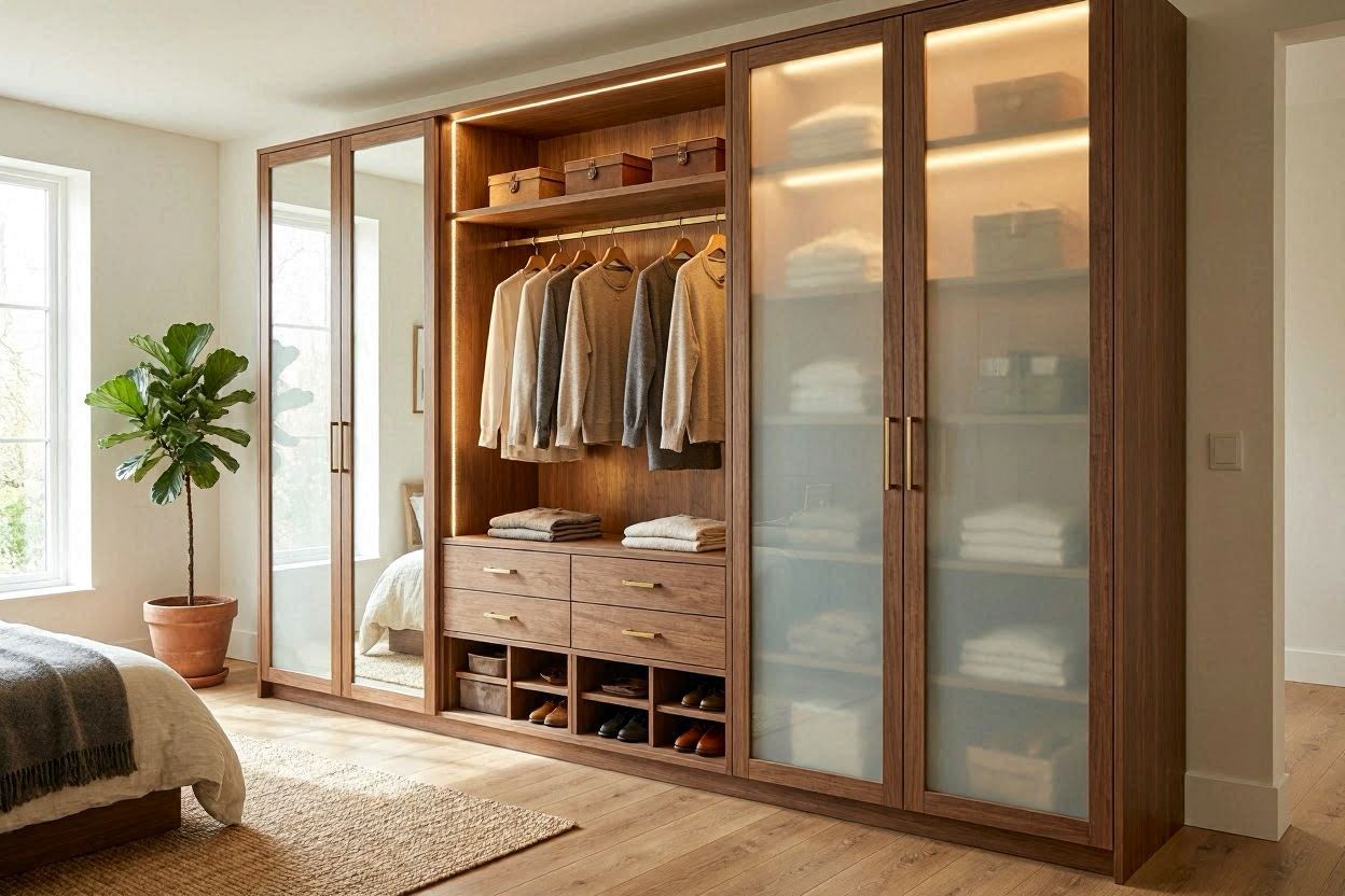 Custom fitted wardrobe